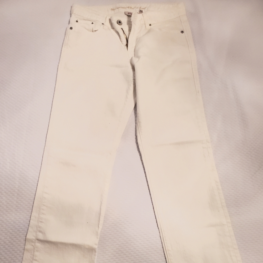 Levi's 552 jeans white